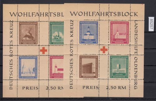 Oldenburg, Mich.-Nr.: Block I + II  A **