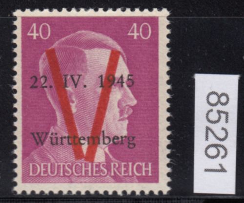 Saulgau, Mich.-Nr.: X **  (40 Pf.)