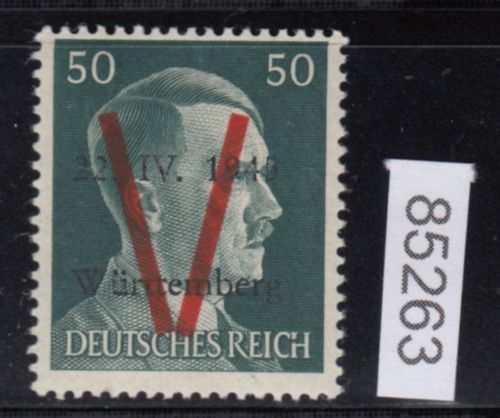 Saulgau, Mich.-Nr.: XII **  (50 Pf.)