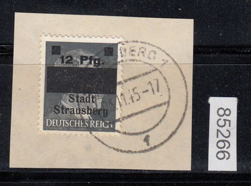 Strausberg, Mich.-Nr.:  4 gestempelt