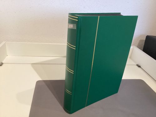 Briefmarkenalbum Einsteckalben DIN A4 60 Seiten schwarz   gebraucht