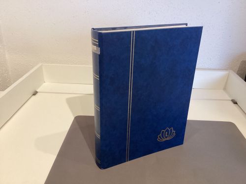 Briefmarkenalbum Einsteckalben  Lindner DIN A4 60 Seiten weiß gebraucht