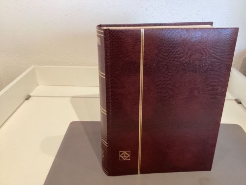 Briefmarkenalbum Einsteckalben DIN A4 64 Seiten weiß    gebraucht