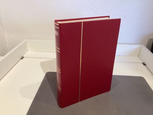 Briefmarkenalbum Einsteckalben  DIN A4 60 Seiten weiß gebraucht