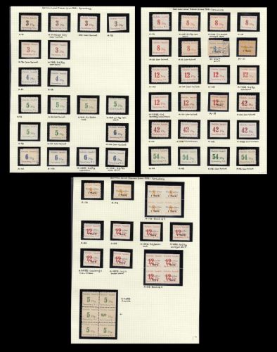 Spremberg, Mich.-Nr.:  kleine Sammlung  **/*