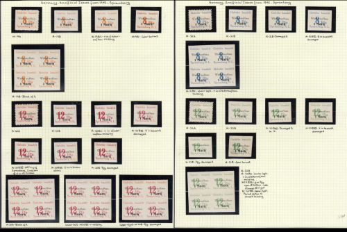Spremberg, Mich.-Nr.:  kleine Sammlung  **/*
