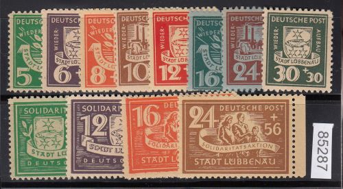 Lübbenau, Mich.-Nr.: 1-12 A *