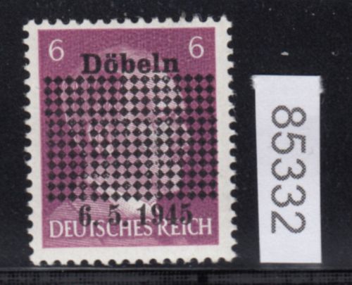 Döbeln, Mich.-Nr.: 1b **   BPP  geprüft