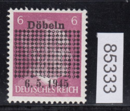 Döbeln, Mich.-Nr.: 1b **   BPP  geprüft