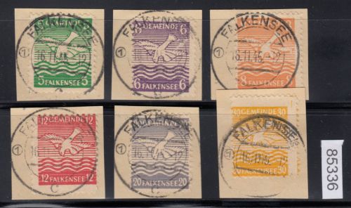 Falkensee, Mich.-Nr.: 1-6 gestempelt