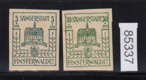 Finsterwalde, Mich.-Nr.: 3 b + 9 b **