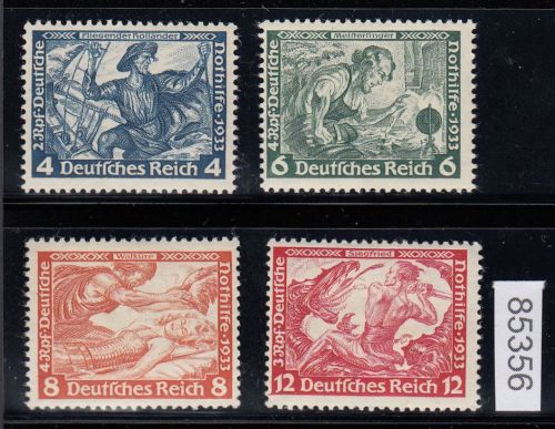 DR 1933, Mich.-Nr.: 500-504 B **