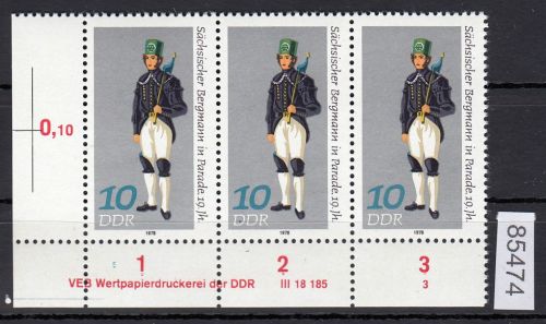 DDR 1978, Mich.-Nr.: 2318 ** DV  FNr. 3  Eckrand  Druckvermerk