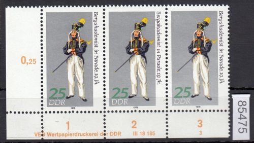 DDR 1978, Mich.-Nr.: 2320 ** DV  FNr. 3  Eckrand  Druckvermerk