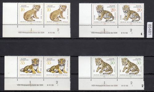 DDR 1978, Mich.-Nr.: 2322-25 ** DV FNr. I  Eckrand  Druckvermerk