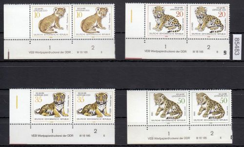 DDR 1978, Mich.-Nr.: 2322-25 ** DV FNr. II  Eckrand  Druckvermerk