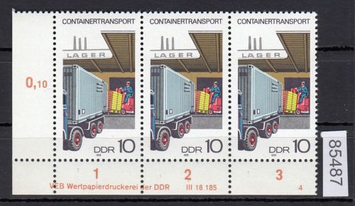 DDR 1978, Mich.-Nr.: 2326 ** DV  FNr. 4  Eckrand  Druckvermerk