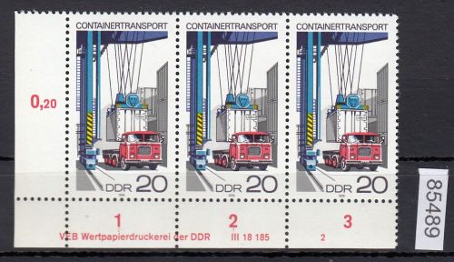 DDR 1978, Mich.-Nr.: 2327 ** DV  FNr. 2  Eckrand  Druckvermerk