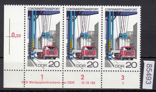 DDR 1978, Mich.-Nr.: 2327 ** DV  FNr. 3  Eckrand  Druckvermerk