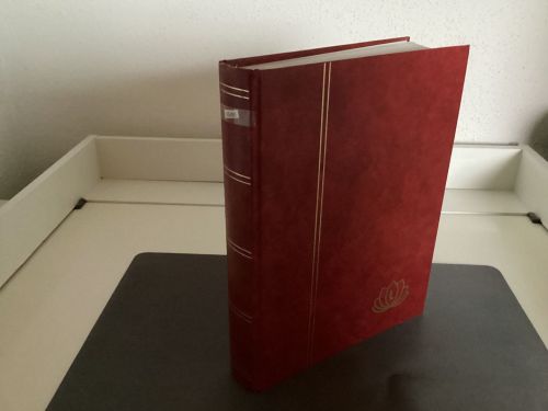 Briefmarkenalbum Einsteckalben  Lindner DIN A4 60 Seiten weiß gebraucht