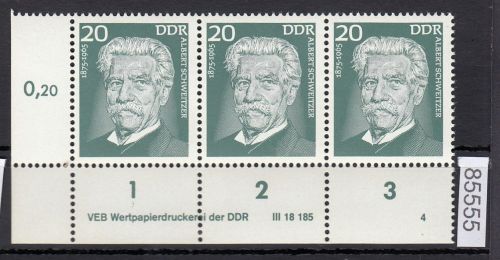 DDR 1975, Mich.-Nr.: 2027 ** DV FNr. 4   Eckrand  Druckvermerk