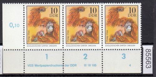 DDR 1975, Mich.-Nr.: 2031  ** DV FNr. 4   Eckrand  Druckvermerk