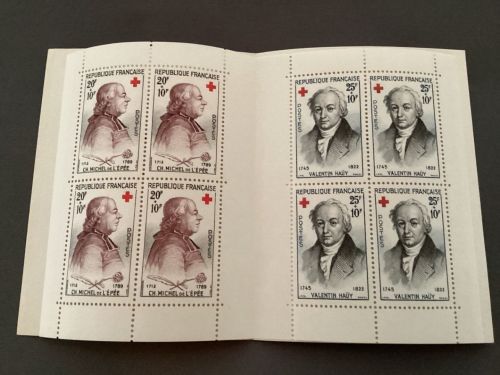 Frankreich 1959 : Mi.-Nr.: 1270+71 **  MH  Rotes Kreuz