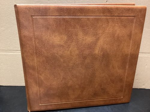 SAFE Maxi -Album  im Großformat    Ringbinder  ( 4 Ringe) + Hüllen  braun  gebraucht