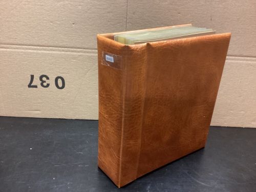 SAFE Album Braun Compact + Hüllen 4- Ring Mechanik  FDC