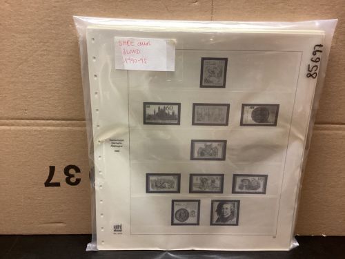 SAFE-Dual Bund 1990-95 Vordrucke  gebraucht