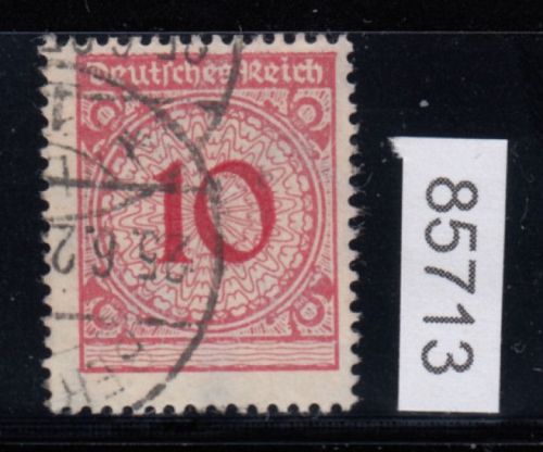 DR 1923, Mich.-Nr.: 340 b gestempelt geprüft