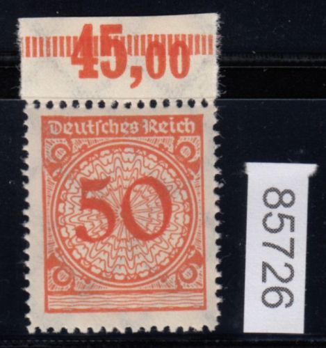 DR 1923, Mich.-Nr.: 342 **  Oberrand   B   120,00