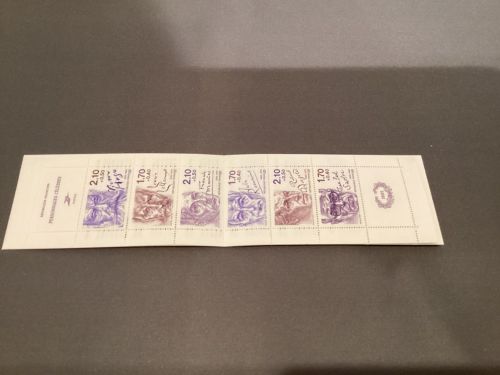 Frankreich 1985 :  MH 2  Mi 2484-2489 C ** postfrisch