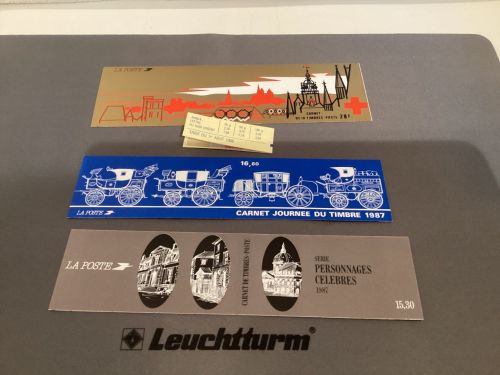 Frankreich 1987 : MH 7- MH 10** postfrisch