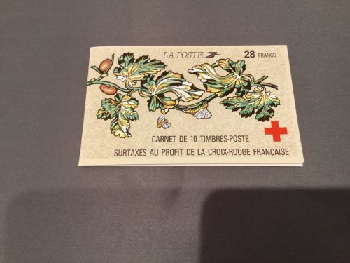 Frankreich 1989  : MH 17 ** Mi  2748 C - Rotes Kreuz postfrisch