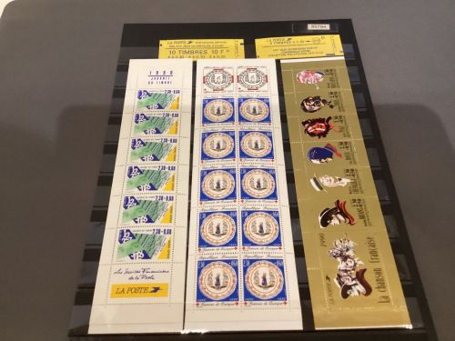 Frankreich 1990,: MH 18-22 ** postfrisch