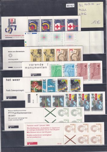 Markenheftchen Niederlande 37-44 **