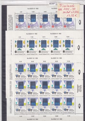 Finnland/Aland Klb. 1175-77 **