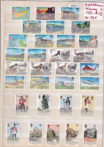 GB-Alderney 1983-86, Mich.-Nr.:  **
