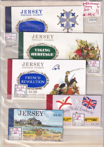 GB-Jersey, MH 26, 29, 31-33