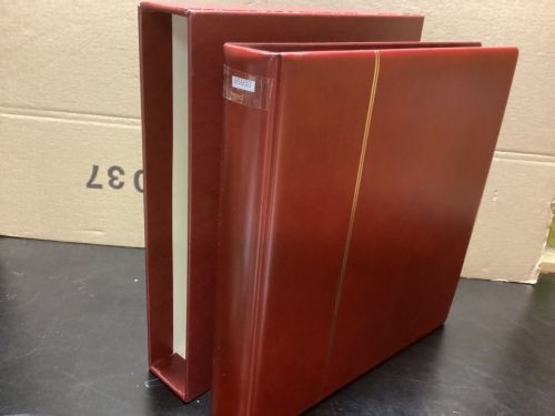 SAFE Ringbinder+Kassette (14 Ringe) 1 mal gebraucht Leer rot