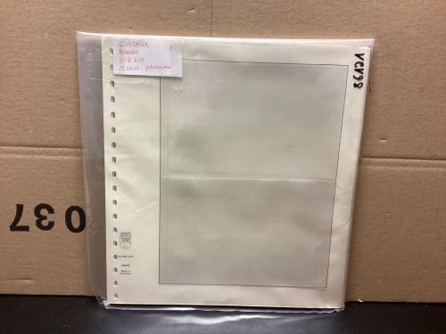 Lindner-T Blanco Blätter  802204  15 Stück  gebraucht