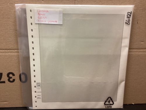 Lindner-T Blanco Blätter  802109  10 Stück  gebraucht