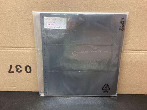 SAFE GARANT Einsteckblätter  ( 14 Ringe) 10  Stück  3 Taschen gebraucht