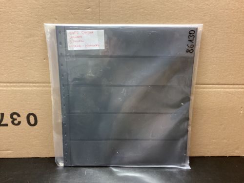 SAFE GARANT Einsteckblätter  ( 14 Ringe) 10  Stück  5 Taschen gebraucht