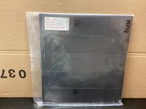 SAFE GARANT Einsteckblätter  ( 14 Ringe) 10  Stück  5 Taschen gebraucht