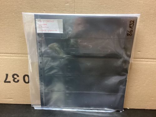 SAFE GARANT Einsteckblätter  ( 14 Ringe) 10  Stück  5 Taschen gebraucht