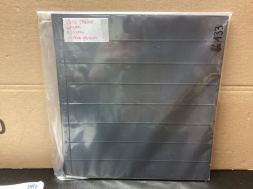 SAFE GARANT Einsteckblätter  ( 14 Ringe) 10  Stück  8 Taschen gebraucht