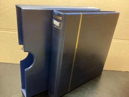 Schaubeck Ringbinder+Kassette 6 Ringe gebraucht blau