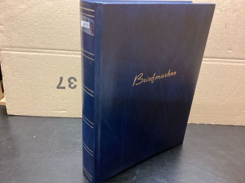 Briefmarkenalbum Einsteckalben  DIN A4 60 Seiten weiß gebraucht